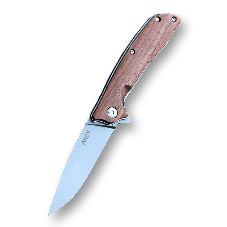 Карманный нож с рукояткой из орехового дерева 3Cr Blade